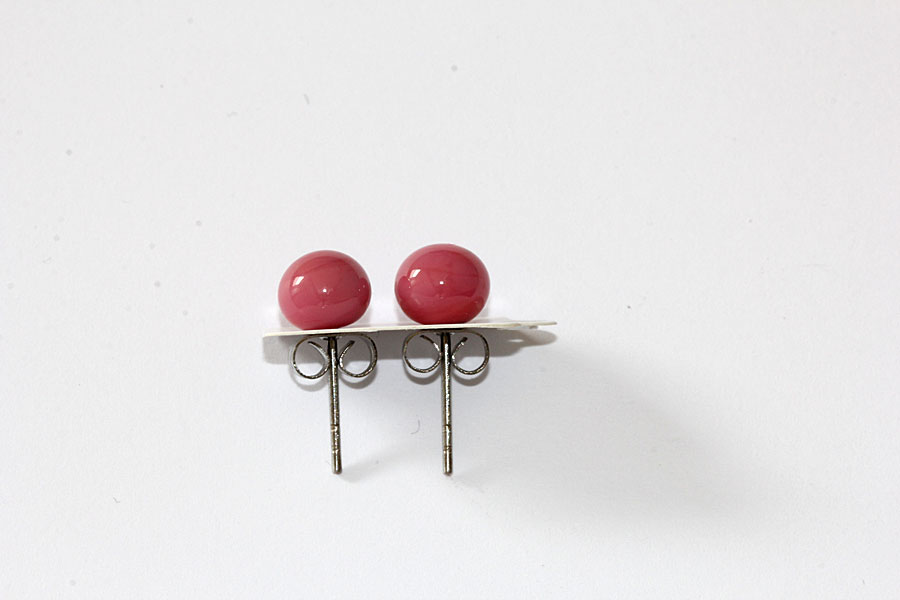 Ohrstecker himbeerpuder
