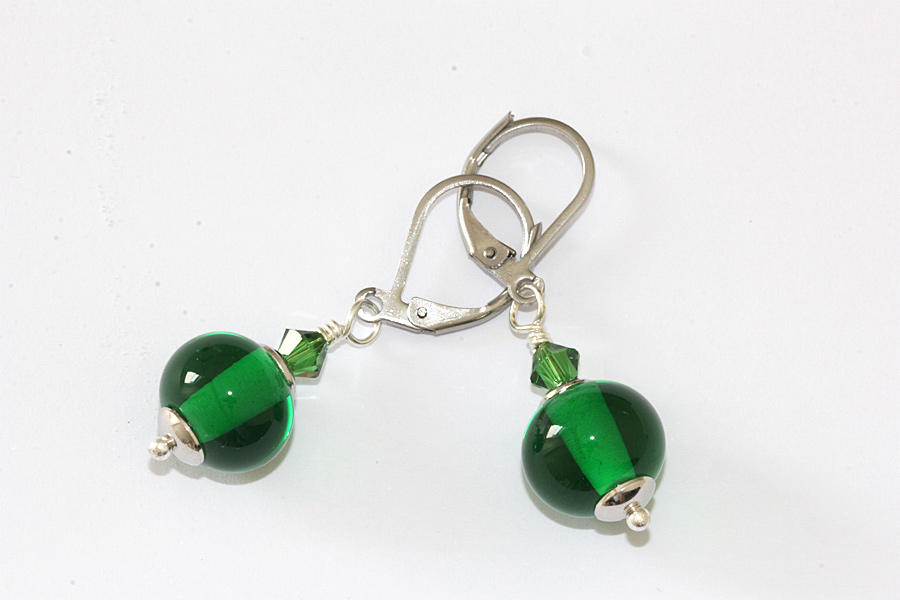 Ohrhänger smaragdgrün