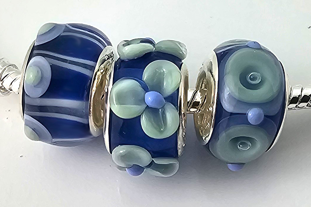 3er Set saphirblau-mint 3er Set saphirblau-mint