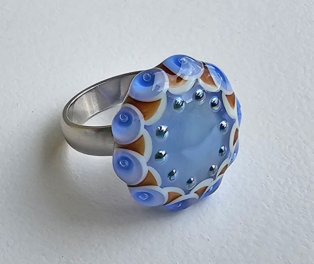 Ring-Top himmelblau-topas Ring-Top himmelblau-topas