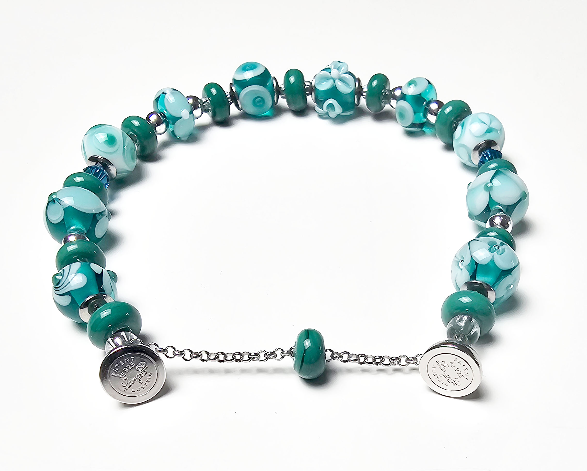 Armband in meergrün