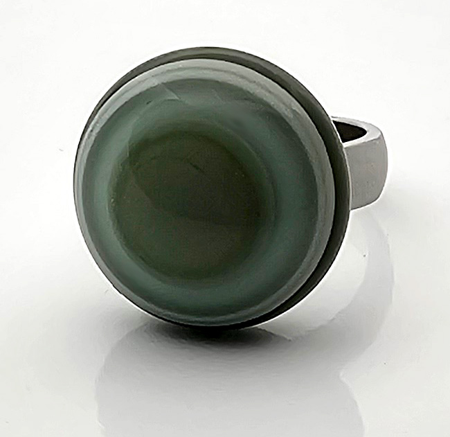 Ring-Top Schilfgrün-Grau