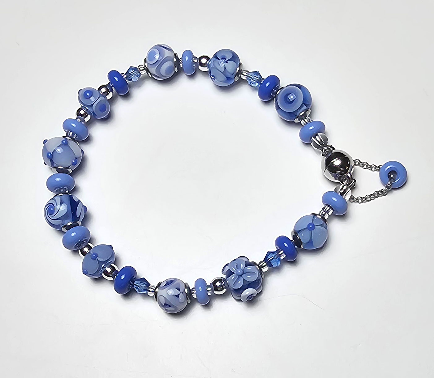 Armband saphirblau