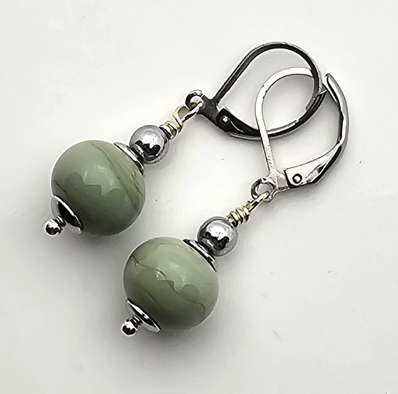 Ohrhänger eukalyptus