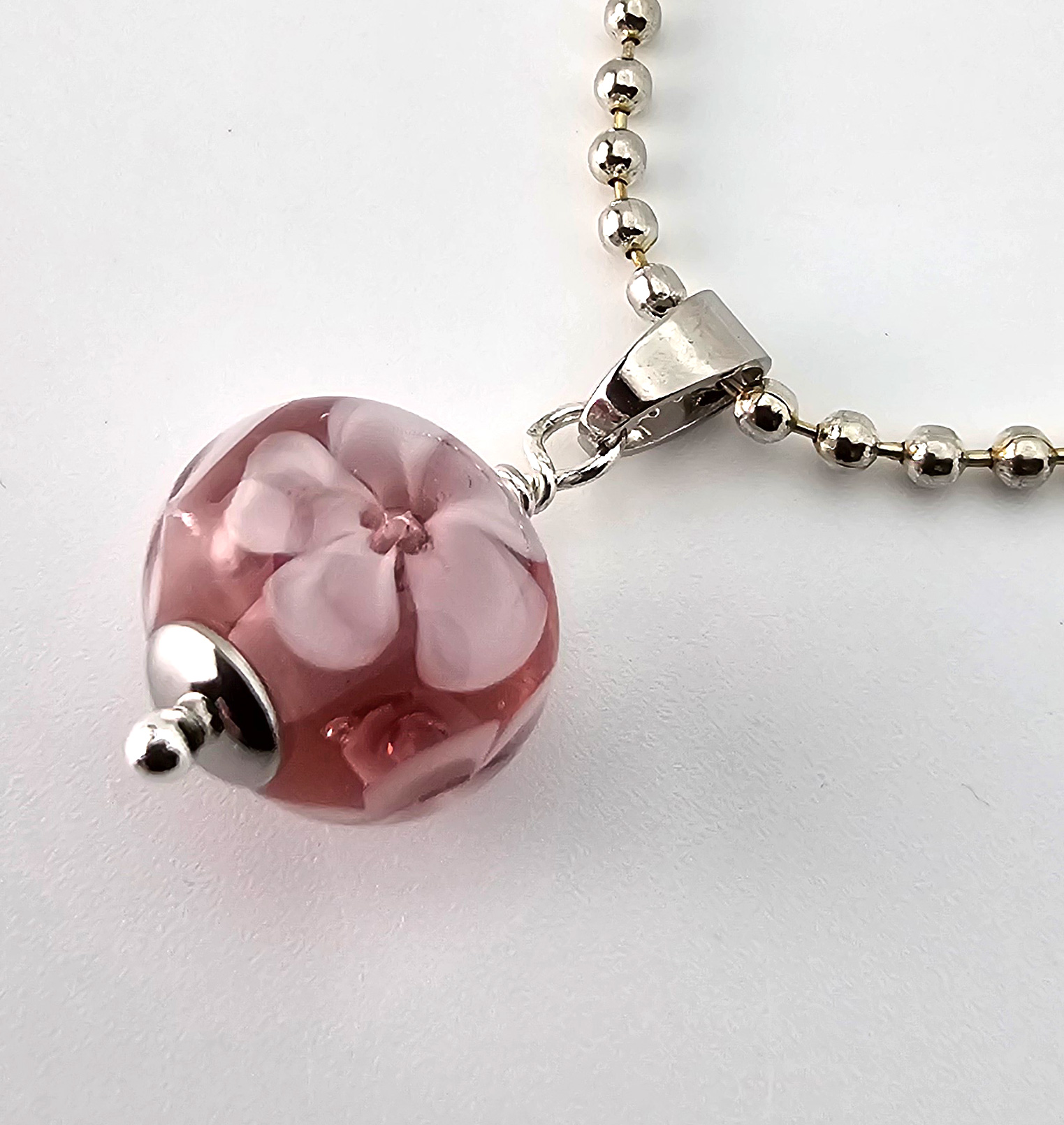 Anhänger pink-rosè