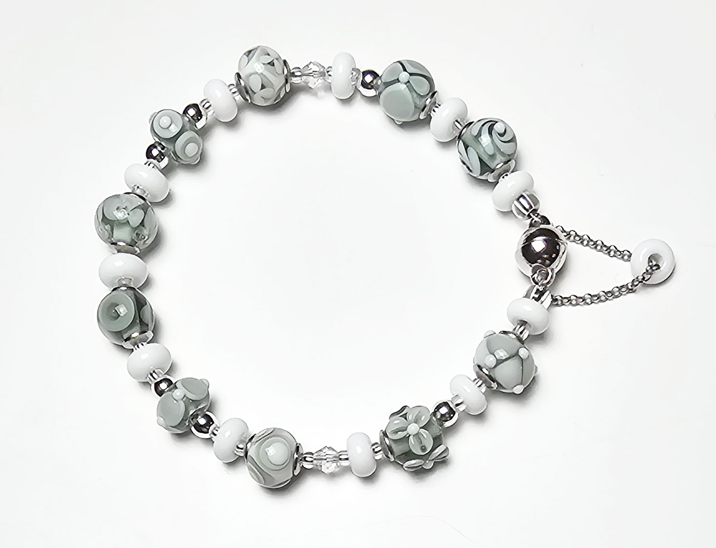 Armband Sinfonie in Weiß