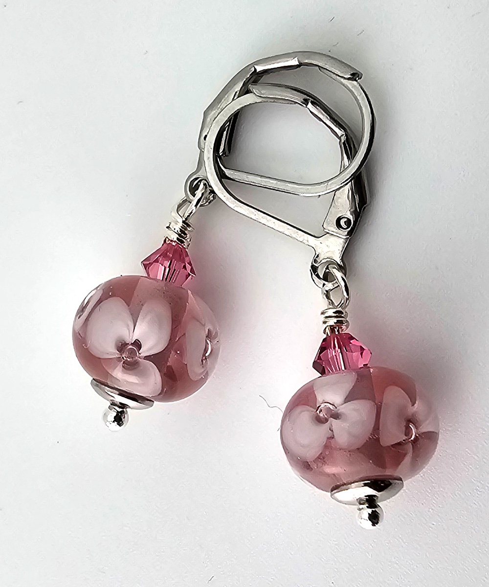 Ohrhänger pinkrosè