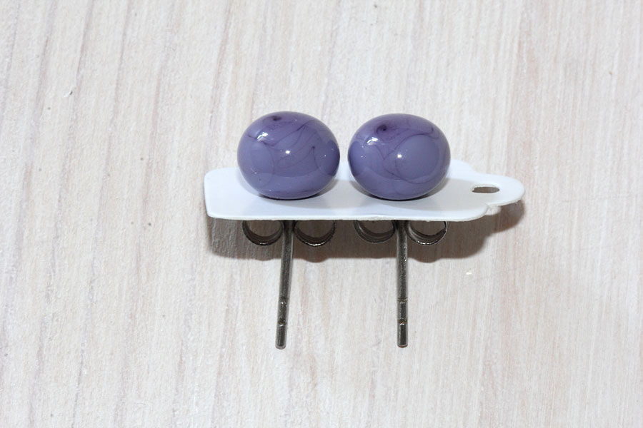 Ohrstecker tintenblau