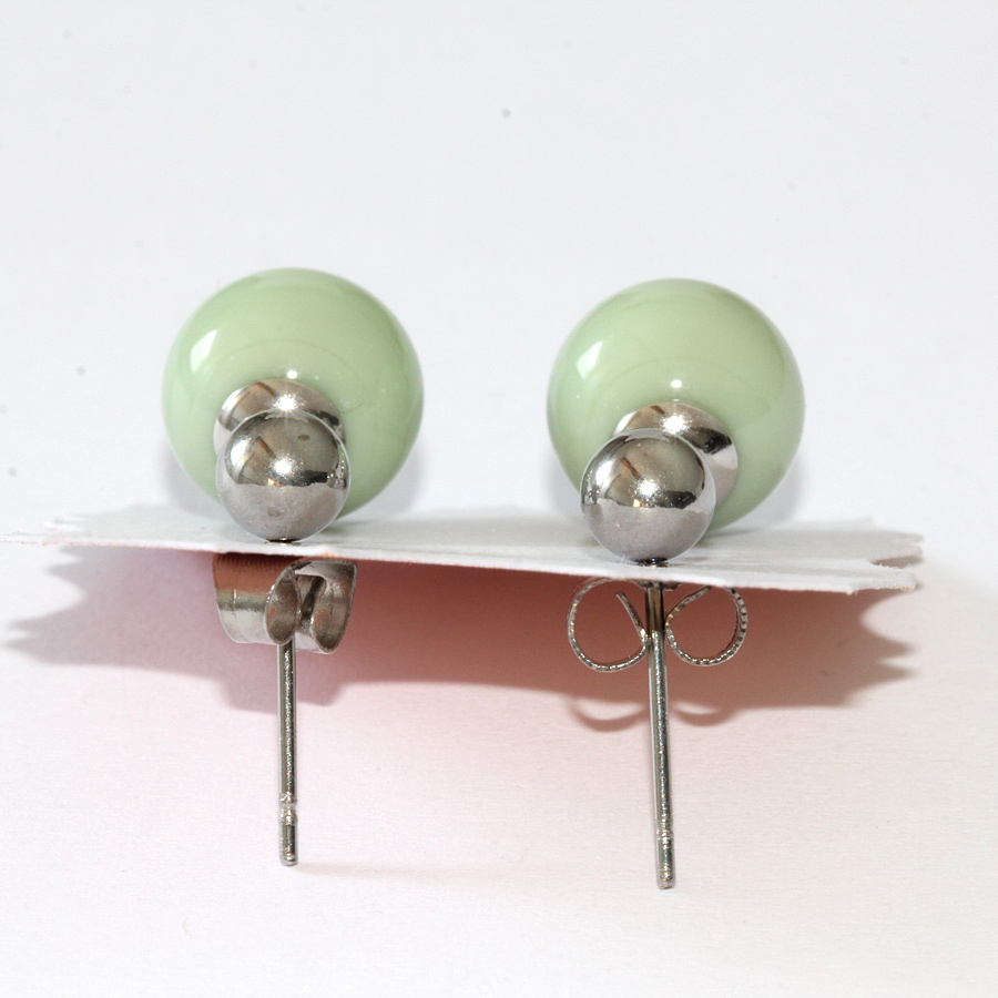 Ohrstecker mintgrün