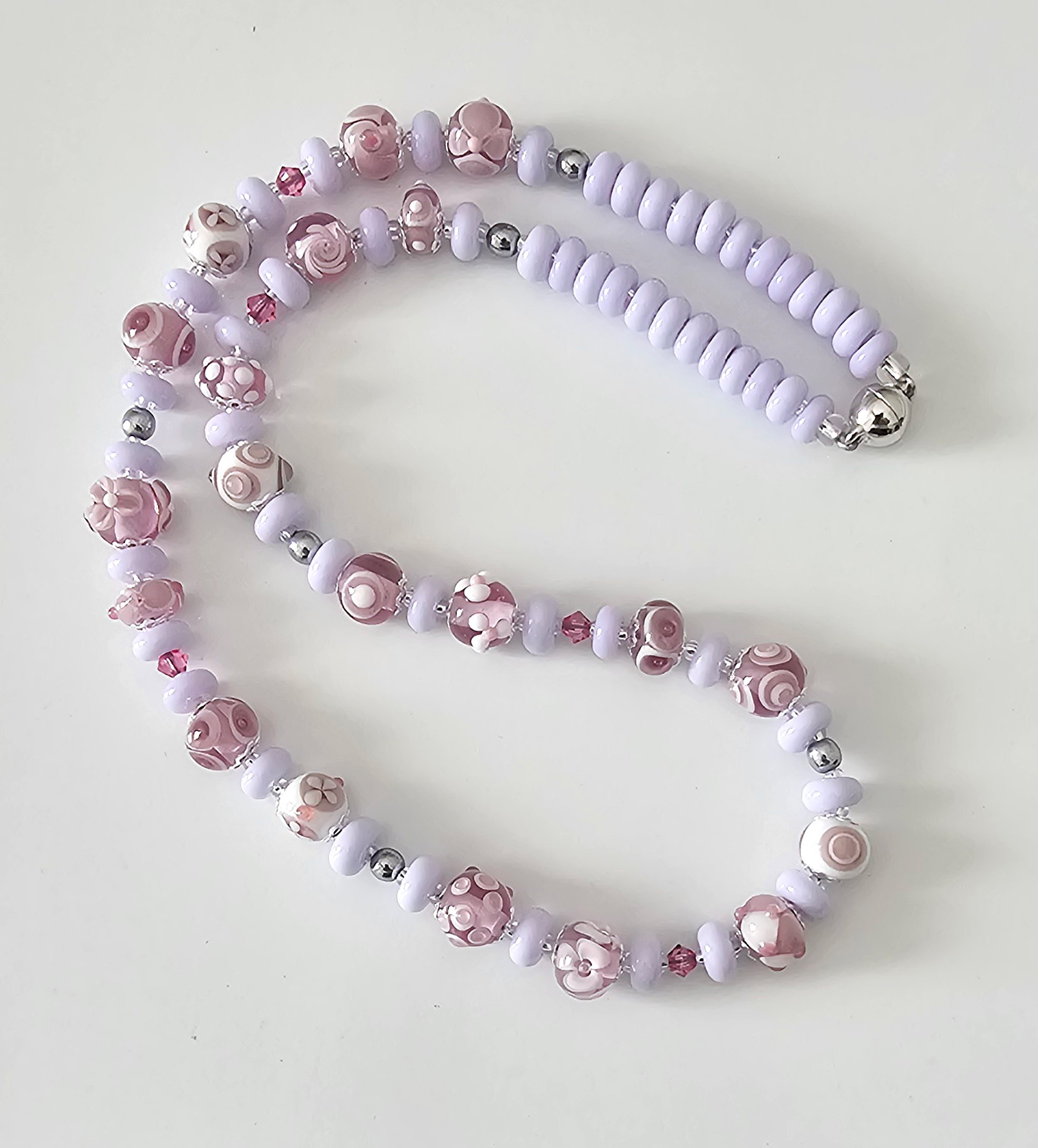 Collier Sinfonie in pinkrosè
