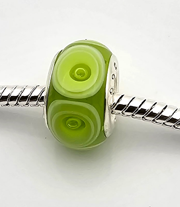 Modulperle grasgrün